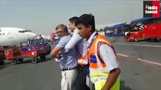IndiGo staff manhandle a passenger at Delhi's IGI