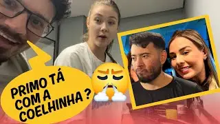 IRL- AVIÃO FALA PRA JOYCE QUE PRIMO VIRGEM TA COM A COELHINHA E VEJA SUA REAÇÃO,(mansão maromba).