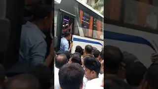 Ajit Pawar Supporters MLA in Bus##ncp#ajitpawar