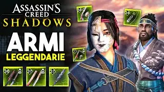 le migliori ARMI LEGGENDARIE da avere SUBITO in AC SHADOWS | Guida Assassin's Creed Shadows ITA