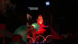 See the Eugene area's best holiday lights on our 2025 map
