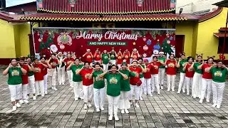 Merry Christmas Polka - Line Dance/ Choreographer: Heru Tian (INA) - November 2025 /  LD SHK Pdg