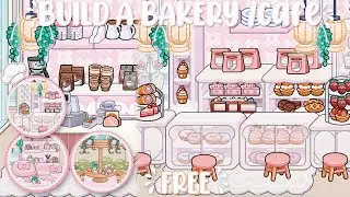 ₊˚ෆ 🍩 BUILD A FREE BAKERY/CAFE ༉‧₊˚🍰 WITH ME| AVATARWORLD #pazu