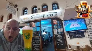 Caleta de Fuste BIG BEER TV is at the WINCHESTER, is PAUL Happy with our REVIEW?!