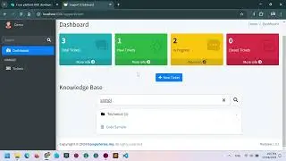 Support Ticketing System v1.03 - Client Login