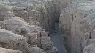 Rift valley in Lop Nur: the mysterious landscape hidden underground