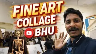 College life painting department vlog || Drawing class| skeleton drawing #drawing #painting #art 