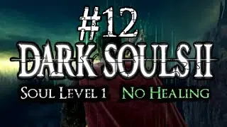 DARK SOULS II - Soul Level 1 / No Healing Playthrough - Part 12