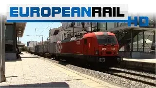 MEDLOG ex CP Carga 4700 loco 4702 + Comboio Contento passes Vila Franca de Xira Station
