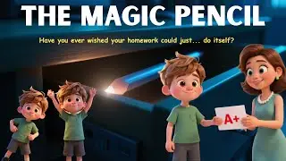 The Magic Pencil | Kids Story with a Life Lesson | Mindful Masters #animation  #bedtimestories