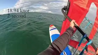 Port Sorell - windsurfing on the LT