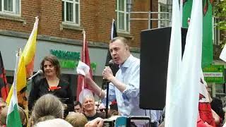 P8 Welsh Independence March Cardiff Wales 11.5.19 Rali Annibyniaeth Gymru