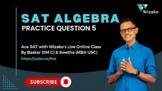 SAT Math Practice Question - Algebra 05 | Decoding Linear Equation 🎁Bonus Question Included 🎁