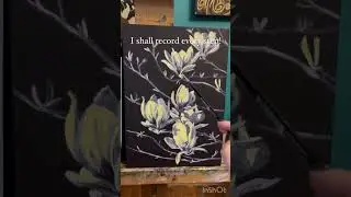 #artwork#artprocess#artproblems#artdaily#flowers#flowerspainting#magnolia#floralart#botanicalart