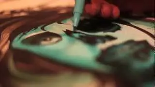 Owl -The Human Tailor,  watercolour painting by Emil