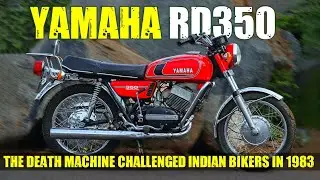Yamaha RD350 : The Death Machine Challenged Indian Bikers in 1983 | Bikecar Telugu lo