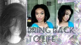 How Revive the  Saga Remy Human Lace Front wig 18