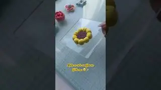 🌻Tutorial of how to make a #sunflower with #foamclay  #foamimoldeable #viral #shorts