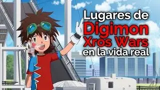 Lugares de Digimon Xros Wars en la vida real
