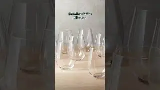 Expert and stylish people are drinking their wine with stemless wine glasses. What about you?