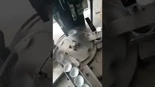 High speed bottle cap foil wad inserting machine