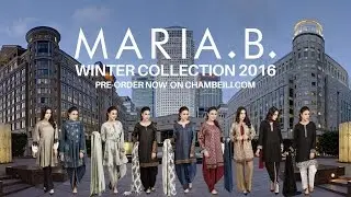 MARIA.B WINTER COLLECTION 2016 PRE-ORDER ON CHAMBEILI.COM