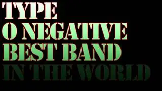 Type O Negative - TON #TON #live #typeonegative #petersteele #polska #Steele #carnivore #nyc #green