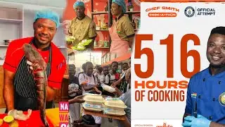 Chef Smith COOKATHON cooks For 516 Hours🔥 And He&rsquo;s Not Ready To Give Up!!😳