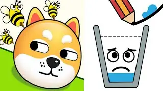 Happy Glass Vs Save The Doge New UPDATE Satisfying Double Walkthrough Gameplay Mix Epic!
