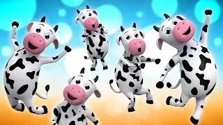 Kuh Finger Familie | Finger Familienlied | Animal Finger Family | Finger Family Rhyme | Baby Songs
