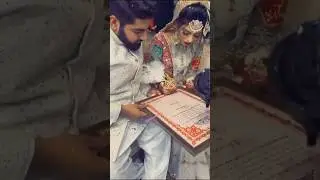 Bride Signature  #shorts #bride #nikah
