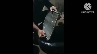 TATA ACE Radiator Cleaning..