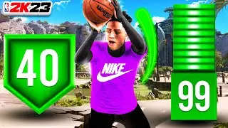 i made the WORST 99 rated pure sharp and almost uninstalled NBA 2K23