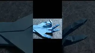 Origami hand trying to move!!! #origami #ai