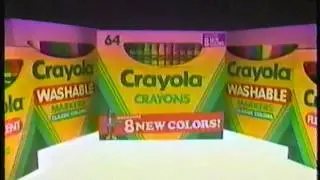 Crayola / Crayola Rocks! commercial - 1990