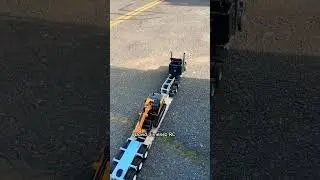 Tamiya USA RC model tractor trailer. #jimenezrc