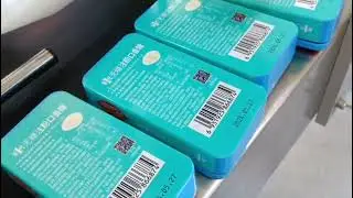 top flat surface three sides labeling machine