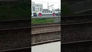 PT 4 des passages de z20500 et des z20800 + corail en gare de Juvisy+klaxon merci 👍
