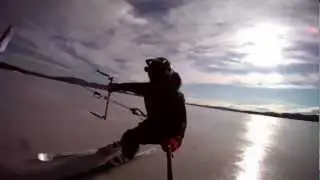 Snow Kiting Lessons in New Hampshire. www.hardwaterkiter.com 