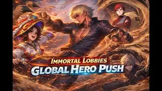 Pushing 200 Stars in Immortal Rank | Mid Lane , Global Hero Push | Mobile Legends