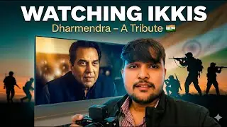 Watching IKKIS Movie | Dharmendra&rsquo;s Army Based Film | Emotional Vlog 🇮🇳