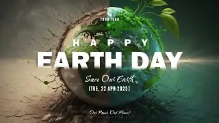 Free Happy Earth Day 2025 Green Planet Environment Movie Trailer Video Template - FlexClip