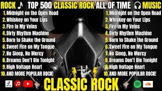 🎶 FULL PLAYLIST 1 HOURS Classic Rock Essentials | Top 500 Songs Collection