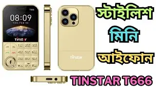 Stylish mini iPhone ⚡TINSTAR T666 CARD mini iphone