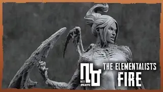 The Elementalists - FIRE - Guardians of the Neo-Apocalypse (Gray Renders)