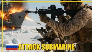 USS Seawolf Trapped: 2 Russian Subs Hunt $3.2B Attack Submarine Under Arctic Ice