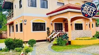 Chateau La Princesa 1  family room  with terrace | Palawan, Philippines | Hotel Review 🏨