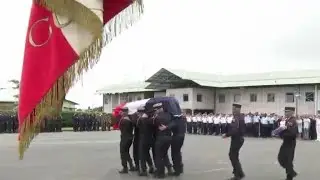Guyane : hommage au gendarme tué lors d'une opération de lutte contre l'orpaillage clandestin