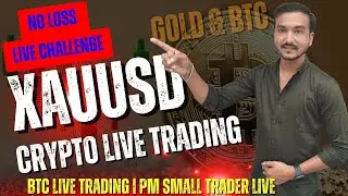 💵XAUUSD Live Trading | Crypto Live Trading | BTC & Gold Live | No Loss Challenge @PMSMALLTRADERS