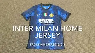 Minejerseys 2021/22 Inter Milan home jersey unboxing review